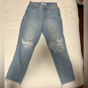 BDG Slim Straight Ripped Jeans